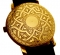 Hand made golden watch 